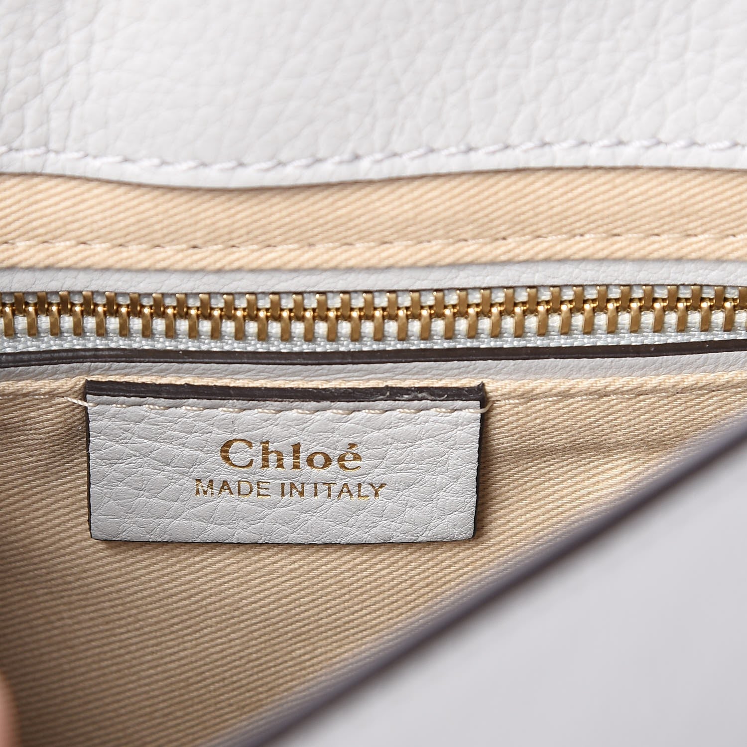 Chloe Suede Calfskin Small Faye Backpack Airy Grey 7 of 8