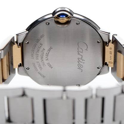Cartier Stainless Steel 18K Yellow Gold 36mm Ballon Bleu De Automatic Watch 5 of 10