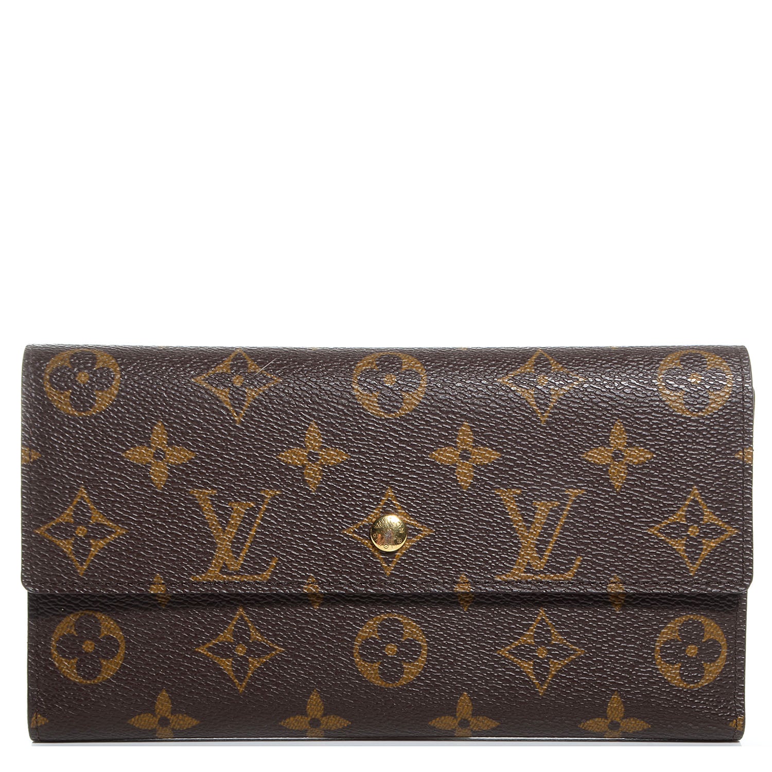 Louis Vuitton Monogram Porte Tresor International Wallet 1 of 7