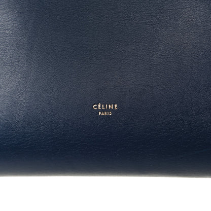 Celine Smooth Calfskin Small Tie Knot Tote Dark Indigo 2 of 16
