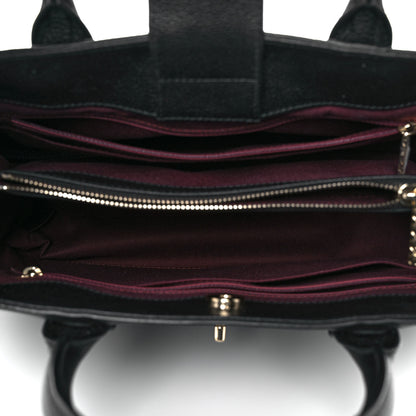 Chanel Grained Calfskin Small Neo Executive Shopper Tote Black 5 of 10