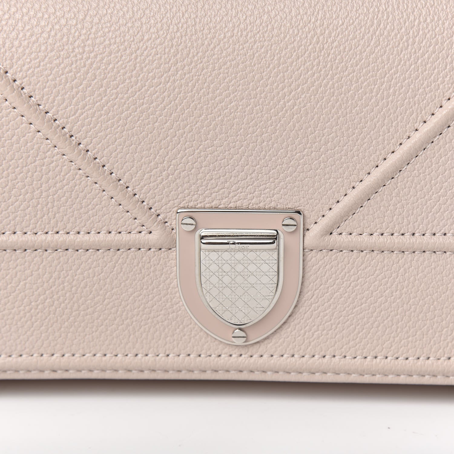 Christian Dior Grained Calfskin Diorama Croisiere Chain Wallet Rose Poudre 10 of 10