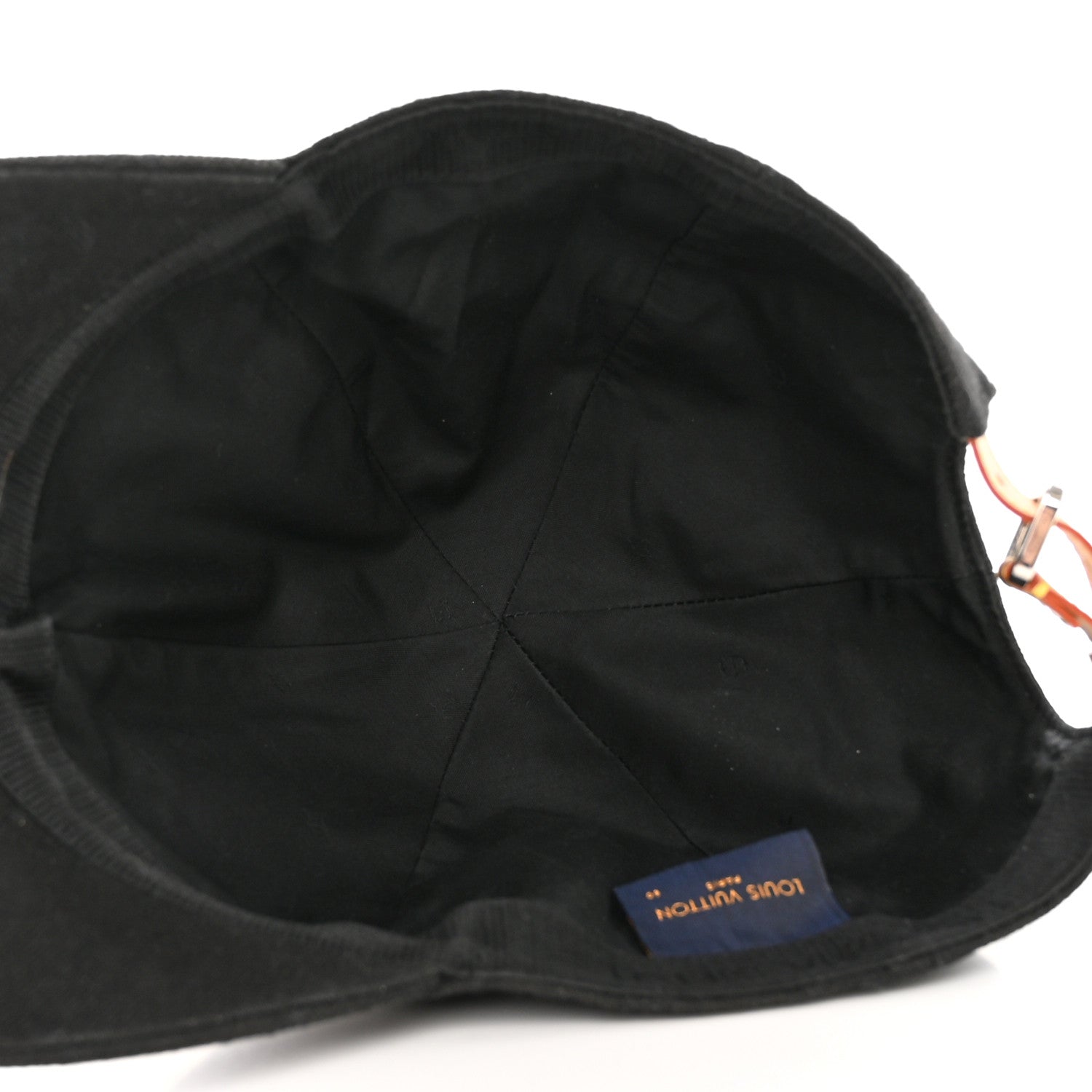 Louis Vuitton Monogram Jacquard Essential Cap 60 Black 7 of 11