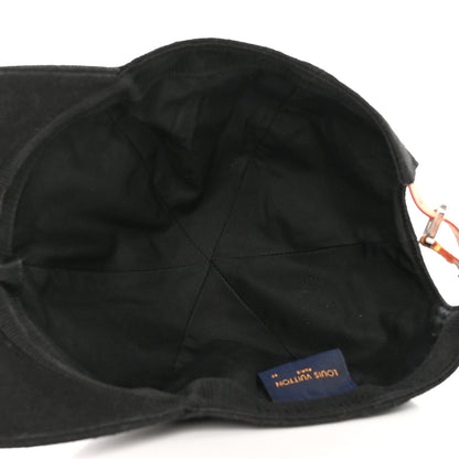 Louis Vuitton Monogram Jacquard Essential Cap 60 Black 7 of 11