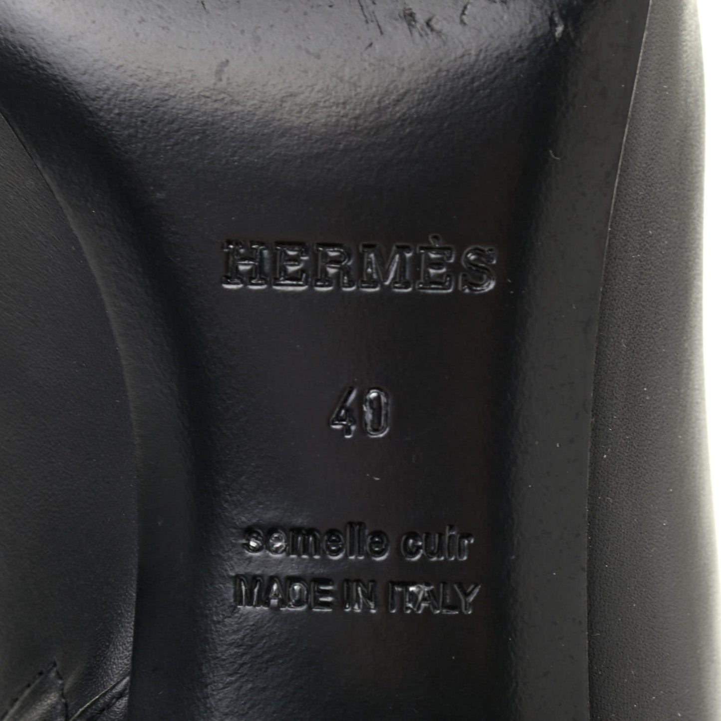 Calfskin Perforated Womens Booties 40 Black