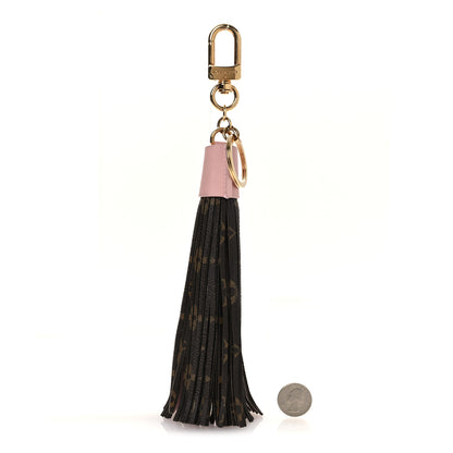 Louis Vuitton Monogram Tassel Bag Charm Pink 2 of 5