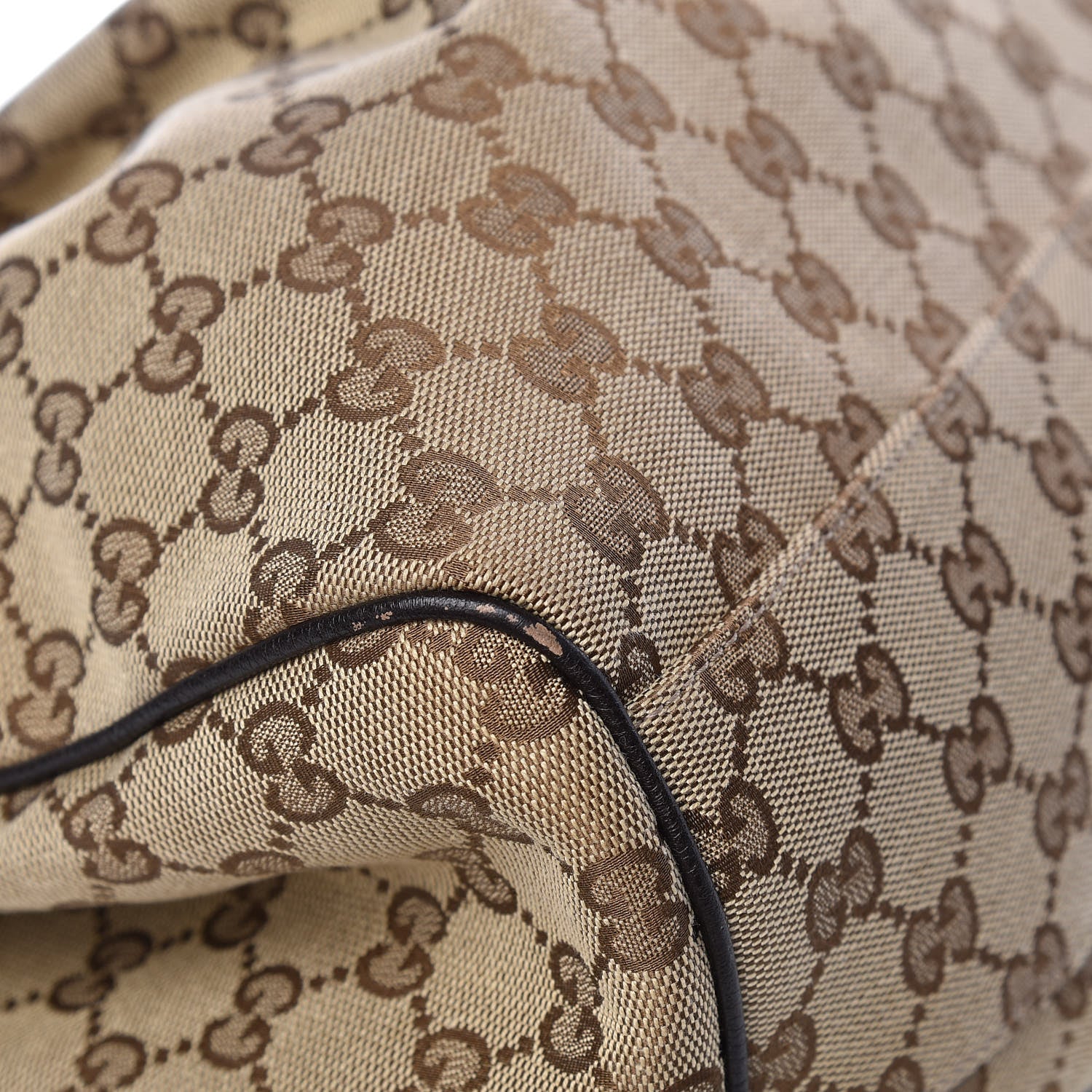 Gucci Monogram Medium Sukey Tote Dark Brown 8 of 11