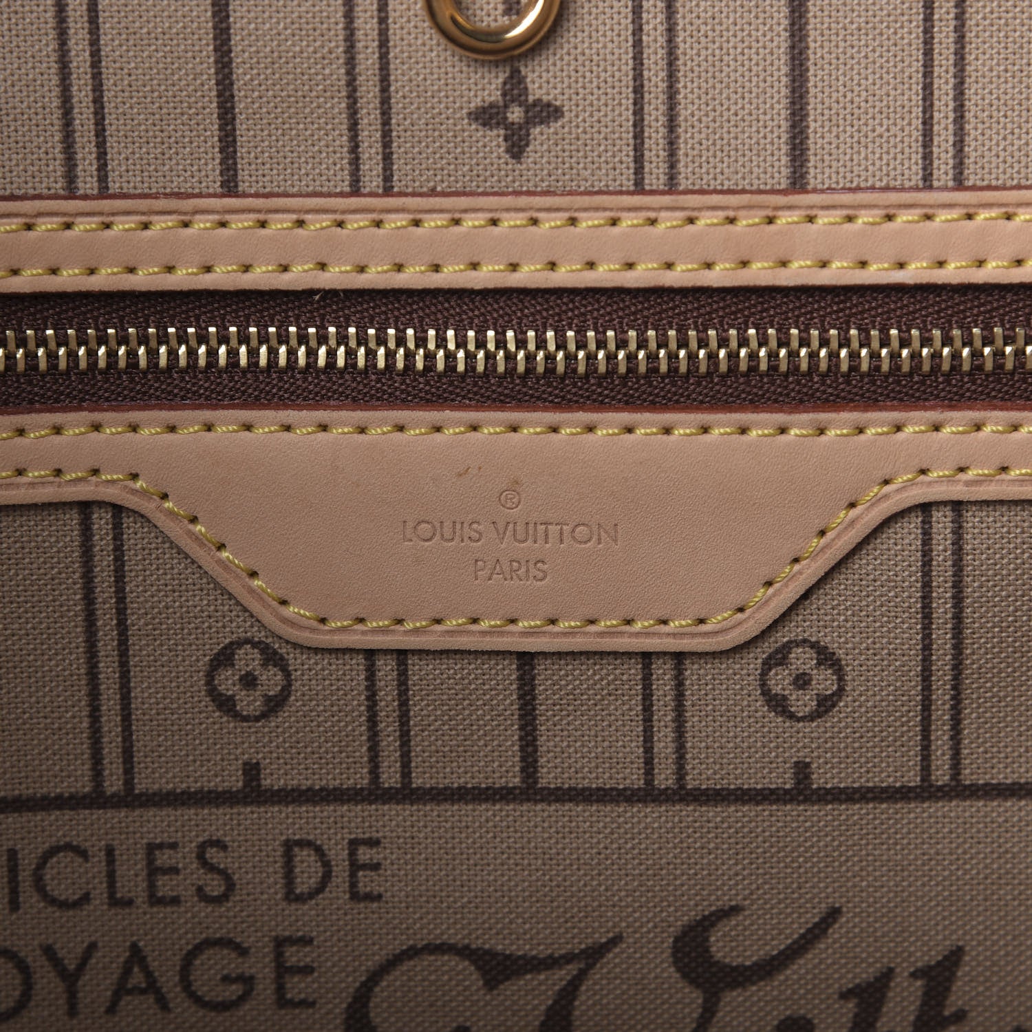 Louis Vuitton Monogram Neverfull MM 8 of 14