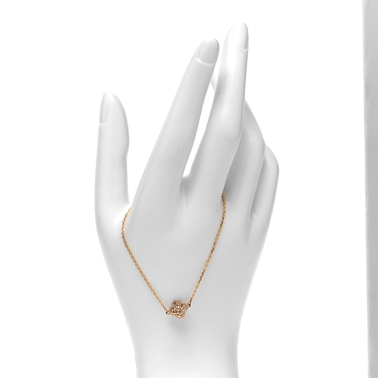 Van Cleef & Arpels 18K Rose Gold Sweet Alhambra Bracelet 2 of 7