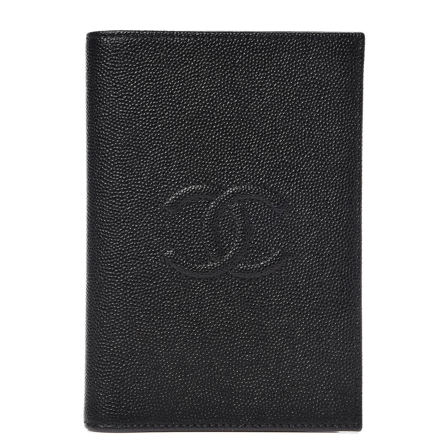 Chanel Caviar Timeless Passport Holder Black 1 of 8