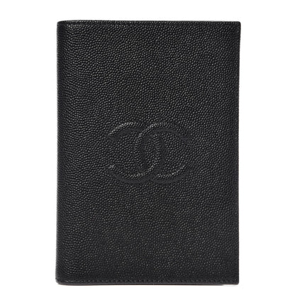 Chanel Caviar Timeless Passport Holder Black 1 of 8