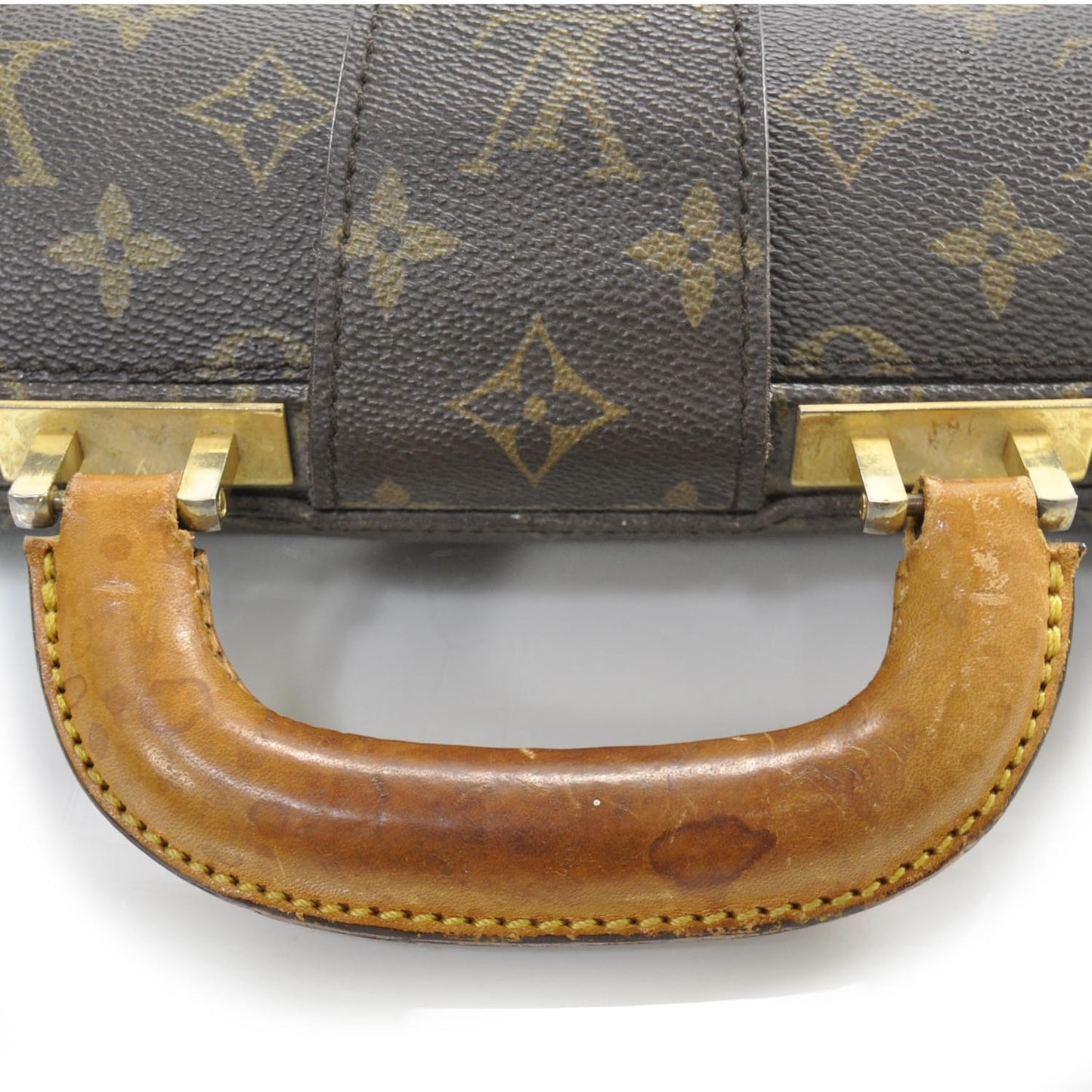 Monogram Serviette Fermoir Briefcase