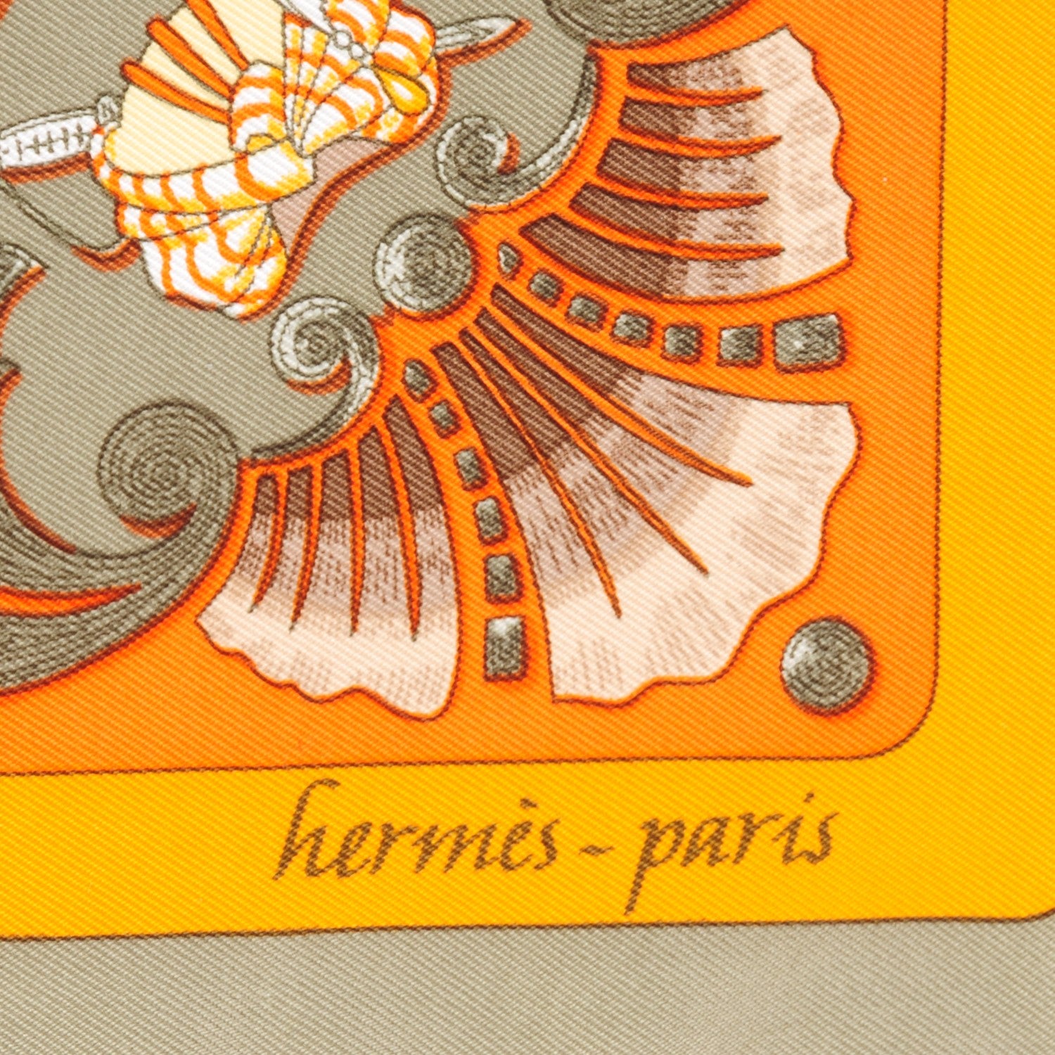 Hermes Silk Zingaro Pocket Square Scarf 4 of 6
