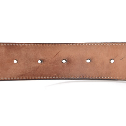 Gucci Imprime Monogram Interlocking G Belt 90 36 Black 8 of 12