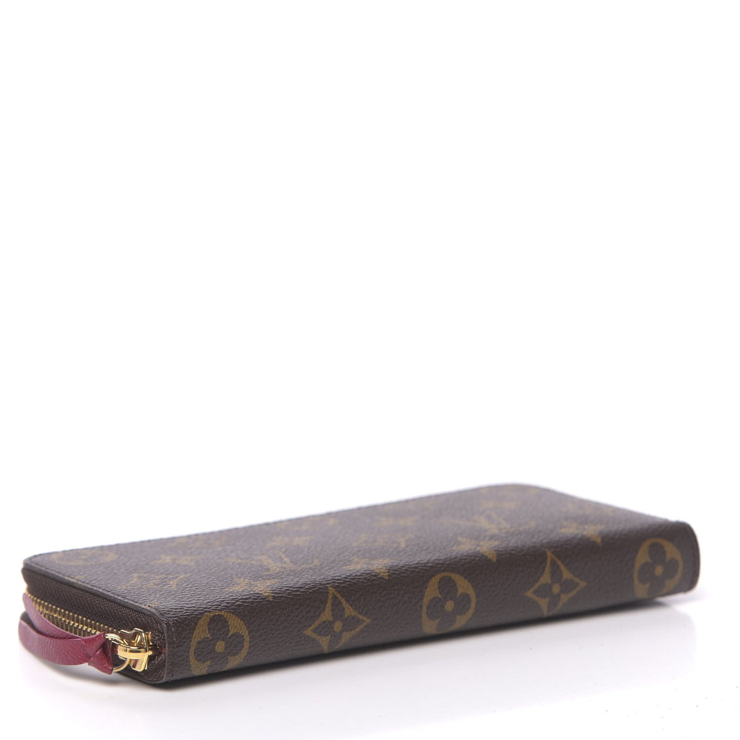 Monogram Clemence Wallet Fuchsia