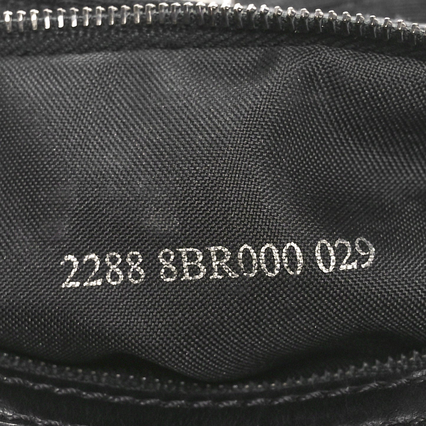 Nylon Zucca Baguette Black