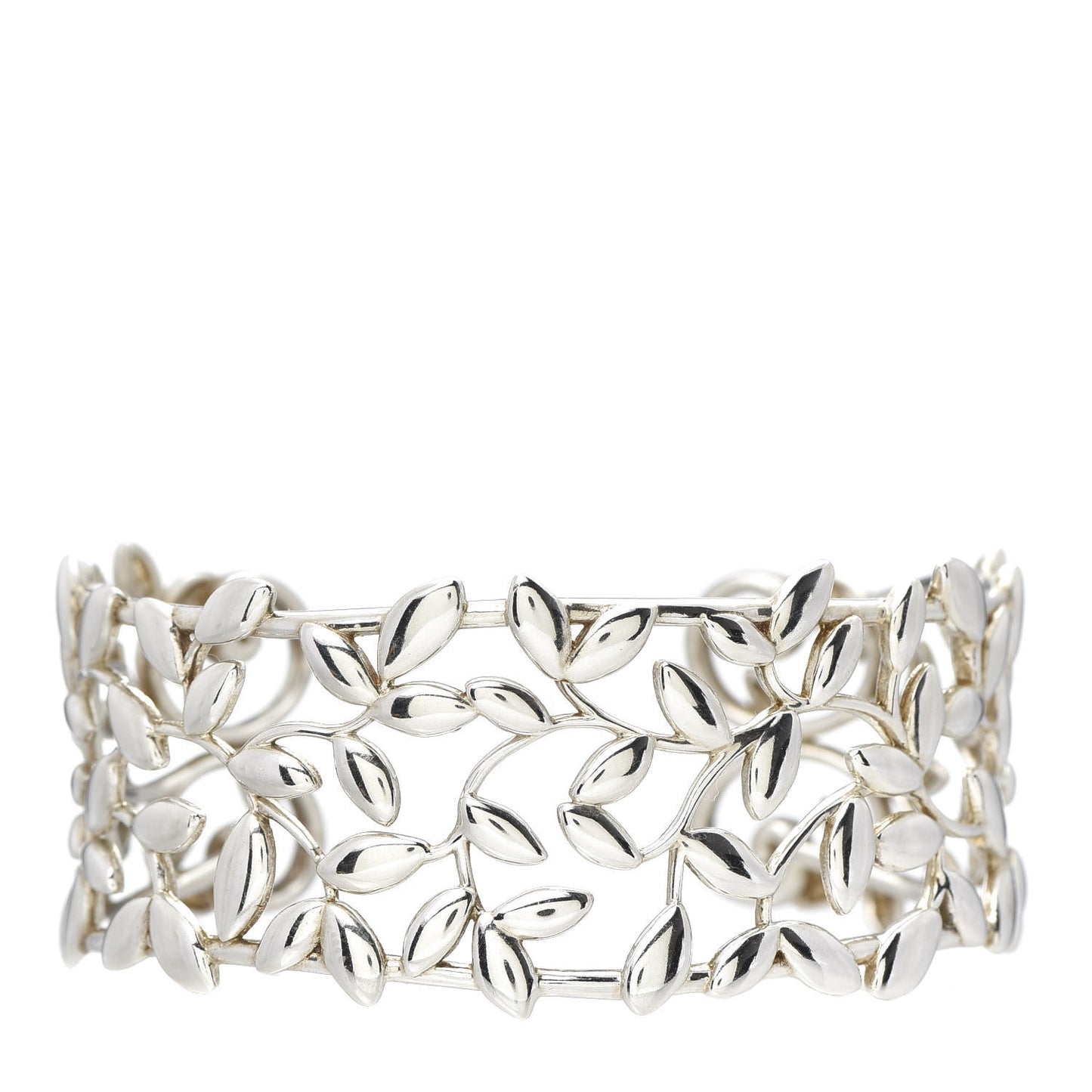 Sterling Silver Paloma Picasso Olive Leaf Cuff Bracelet