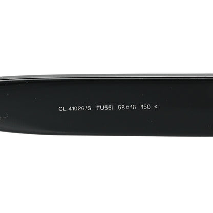 Celine Shadow Sunglasses CL 41026/S Black Havana 6 of 6