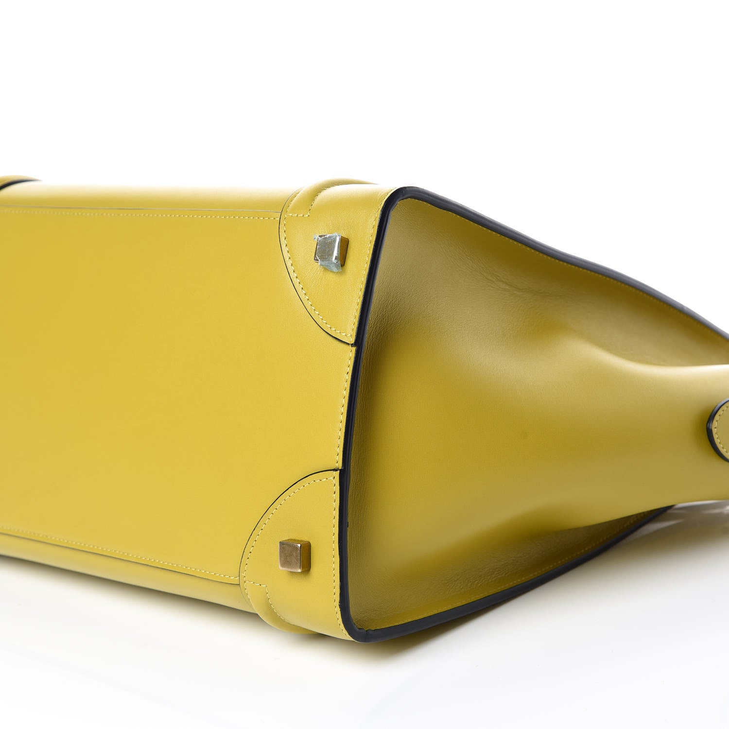 Celine Palmelato Mini Luggage Chartreuse 6 of 12