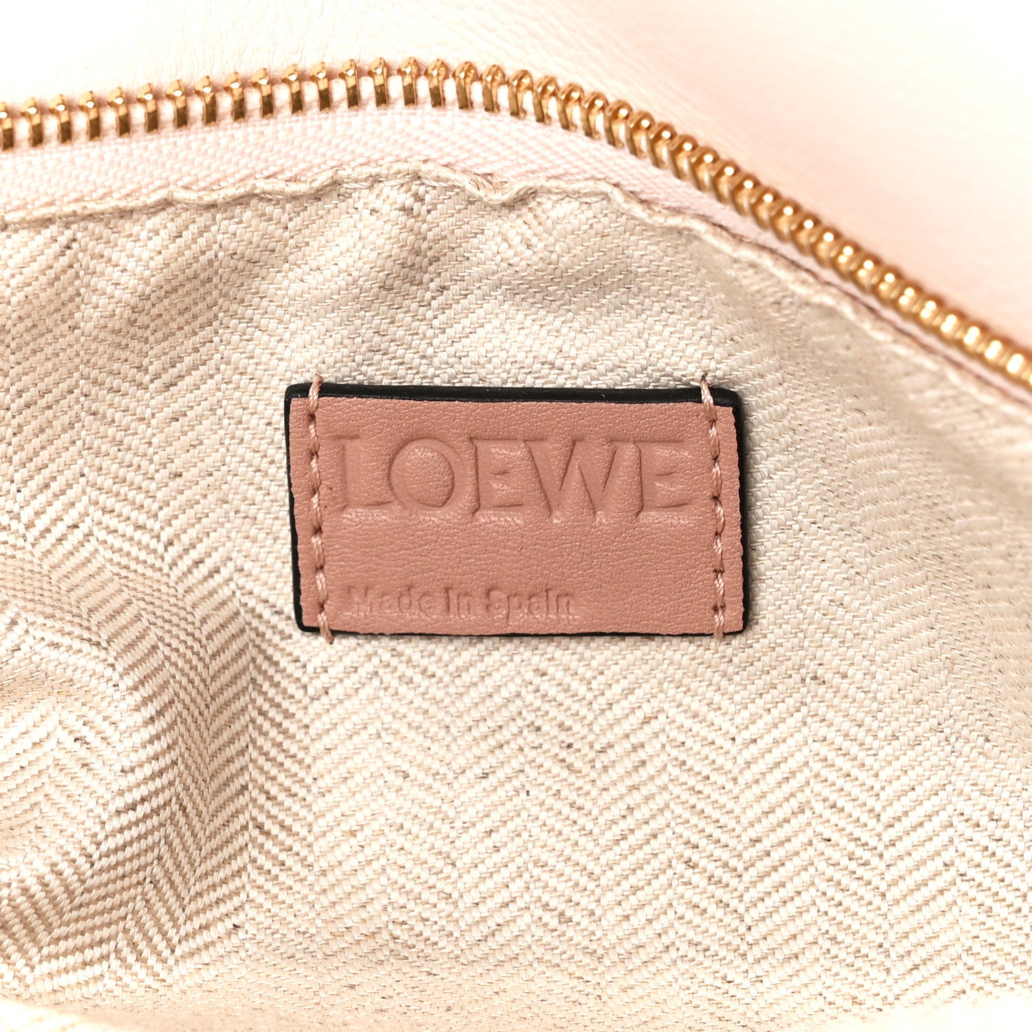 Loewe Calfskin Suede Medium Puzzle Bag Blush 7 of 12