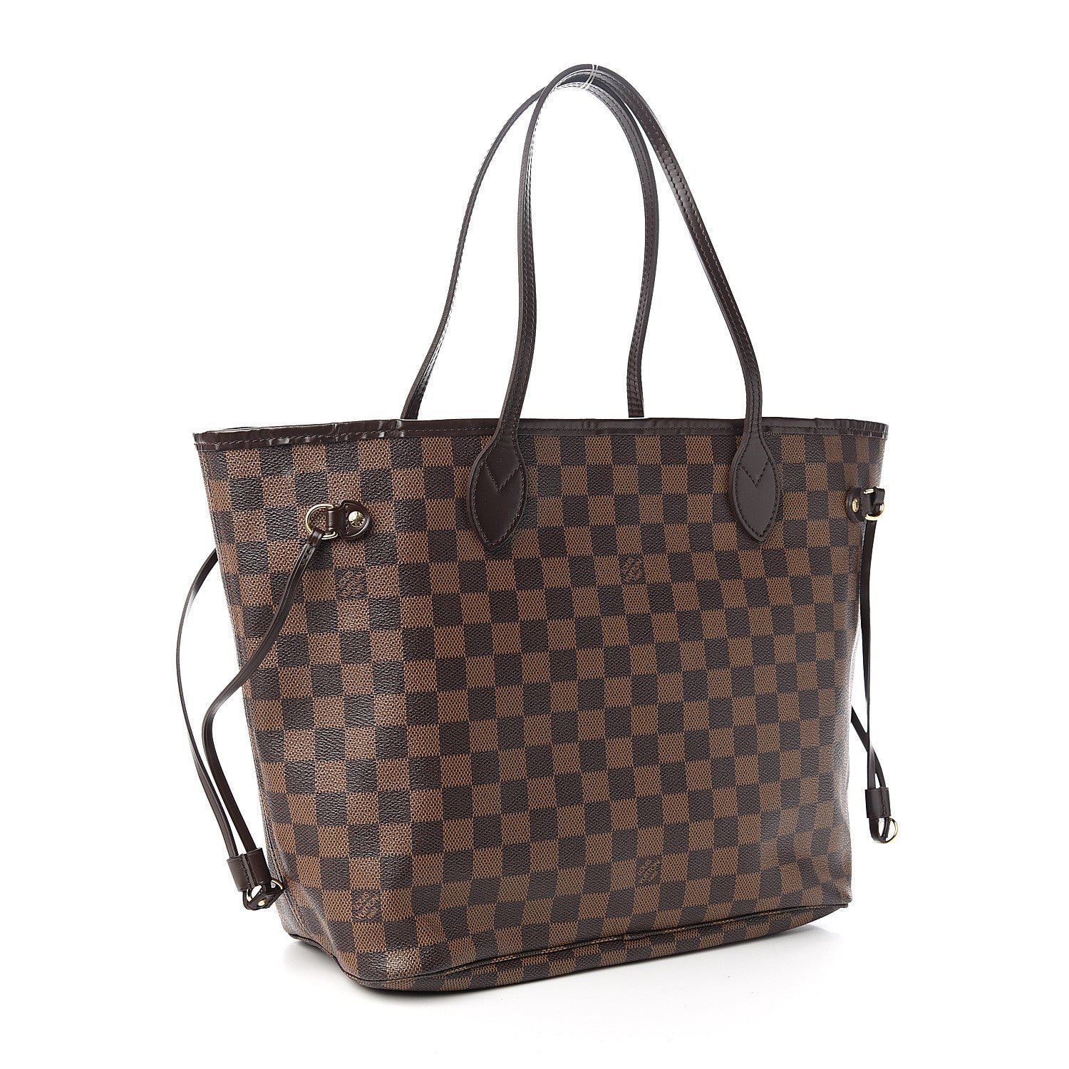 Louis Vuitton Damier Ebene Neverfull MM 2 of 9