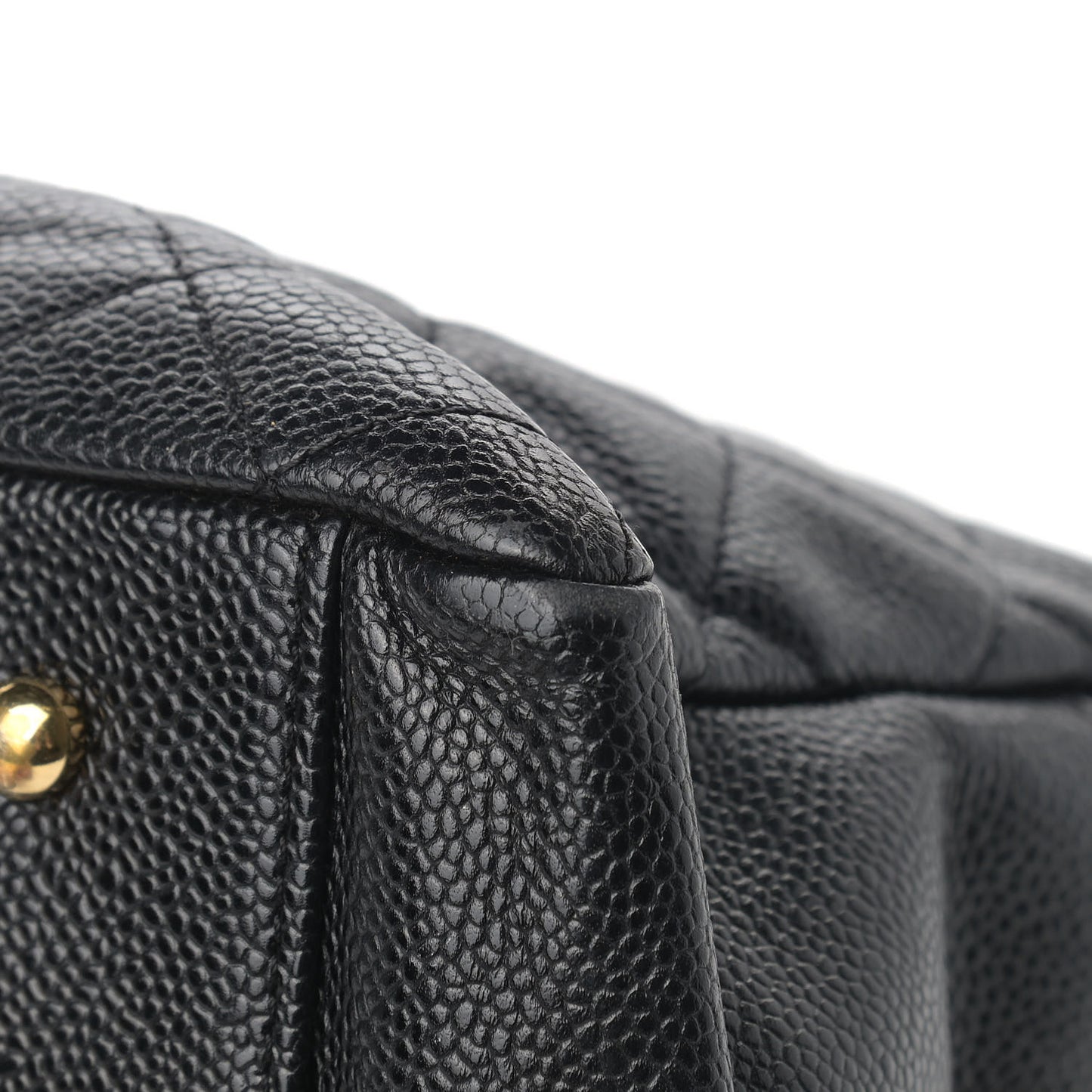 Caviar Quilted Petit Timeless Tote PTT Black