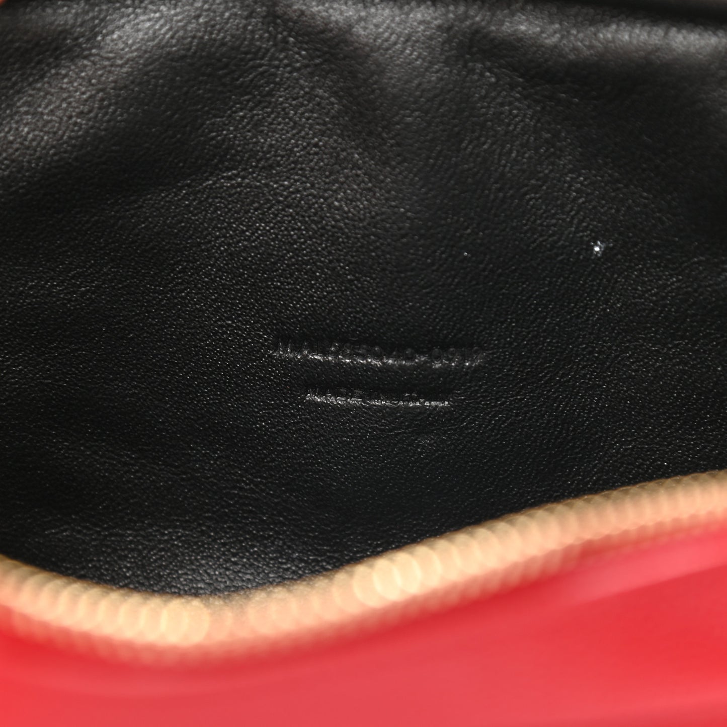 Grain De Poudre Matelasse Monogram Mini Lou Camera Bag Eros Red