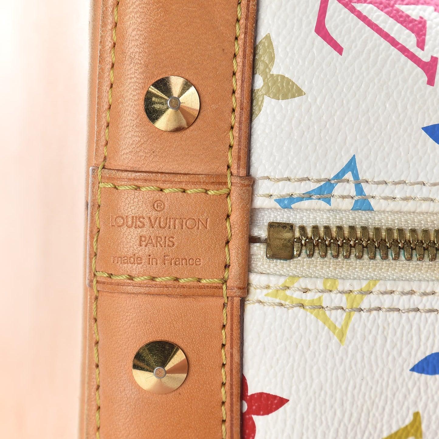 Monogram Multicolor Alma White