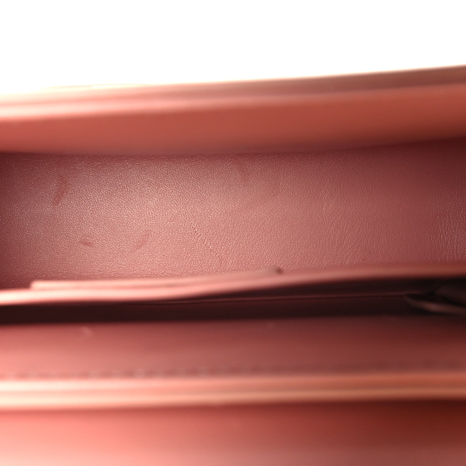 Christian Dior Smooth Calfskin Micro 30 Montaigne Flap Bag Pale Pink 5 of 11