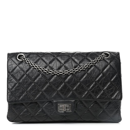 Chanel Aged Calfskin Quilted 2.55 Reissue 226 Flap Black 1 of 10