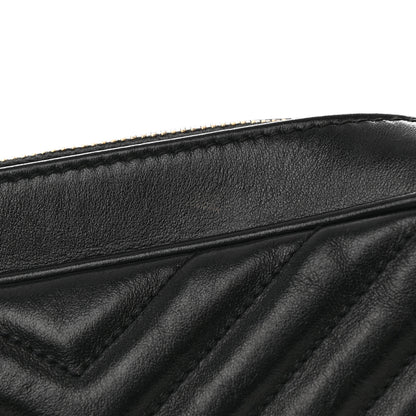 Saint Laurent Calfskin Matelasse Monogram Lou Camera Bag Black 20 of 25