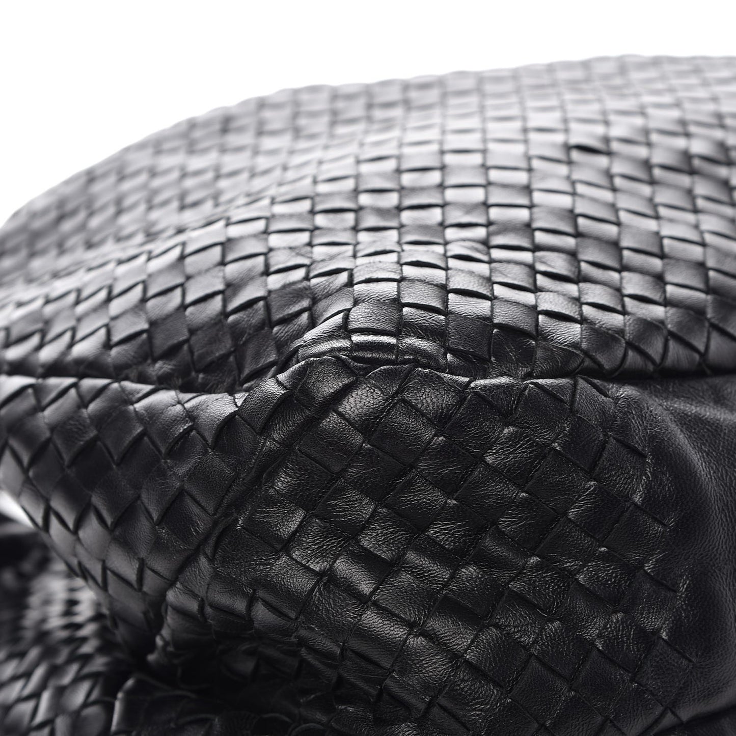 Nappa Intrecciato Large Campana Black