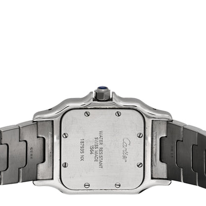 Cartier Stainless Steel 29mm Santos De Cartier Galbee Quartz Watch 4 of 5