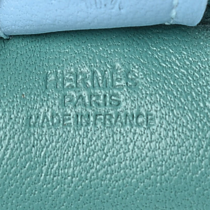 Hermes Milo Lambskin Grigri Rodeo Horse Bag Charm PM Vert Verone Gold Celeste 3 of 5
