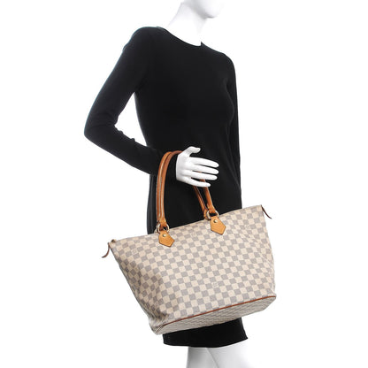 Louis Vuitton Damier Azur Saleya MM 2 of 21