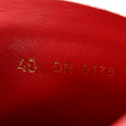 Givenchy Calfskin Band Logo Womens Urban Street Sneakers 40 White Red 9 of 9