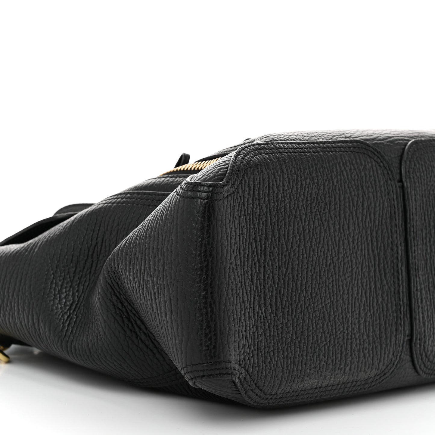 Textured Calfskin Medium Pashli Satchel Black