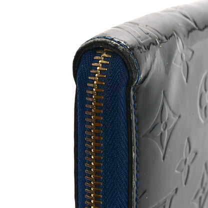 Louis Vuitton Vernis Zippy Wallet Grand Blue 14 of 19