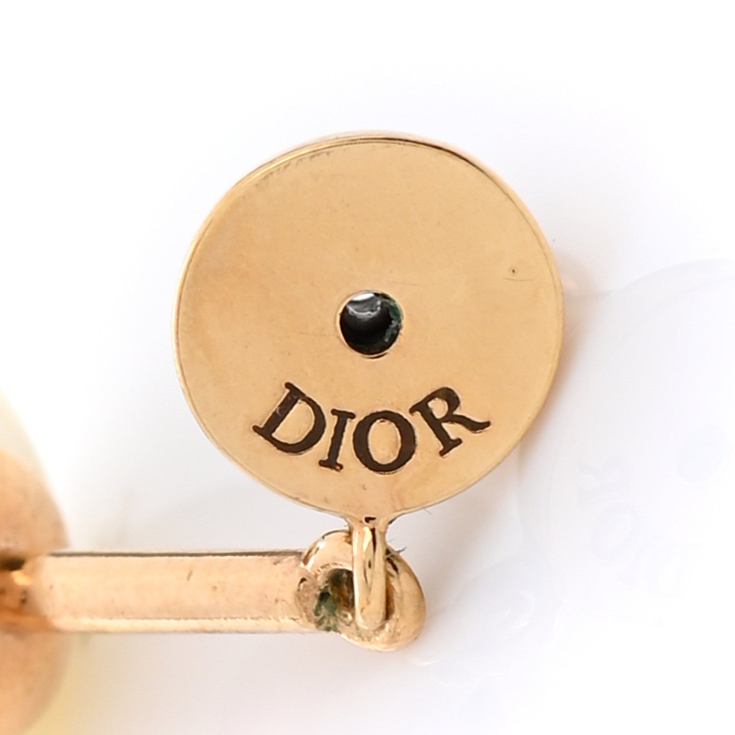 Christian Dior Pearl My ABCDior L Tribale Earring Gold 8 of 10