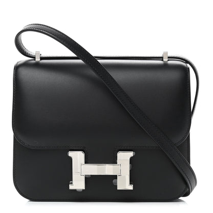 Hermes Veau Monsieur Mirror Constance 18 Black 1 of 9