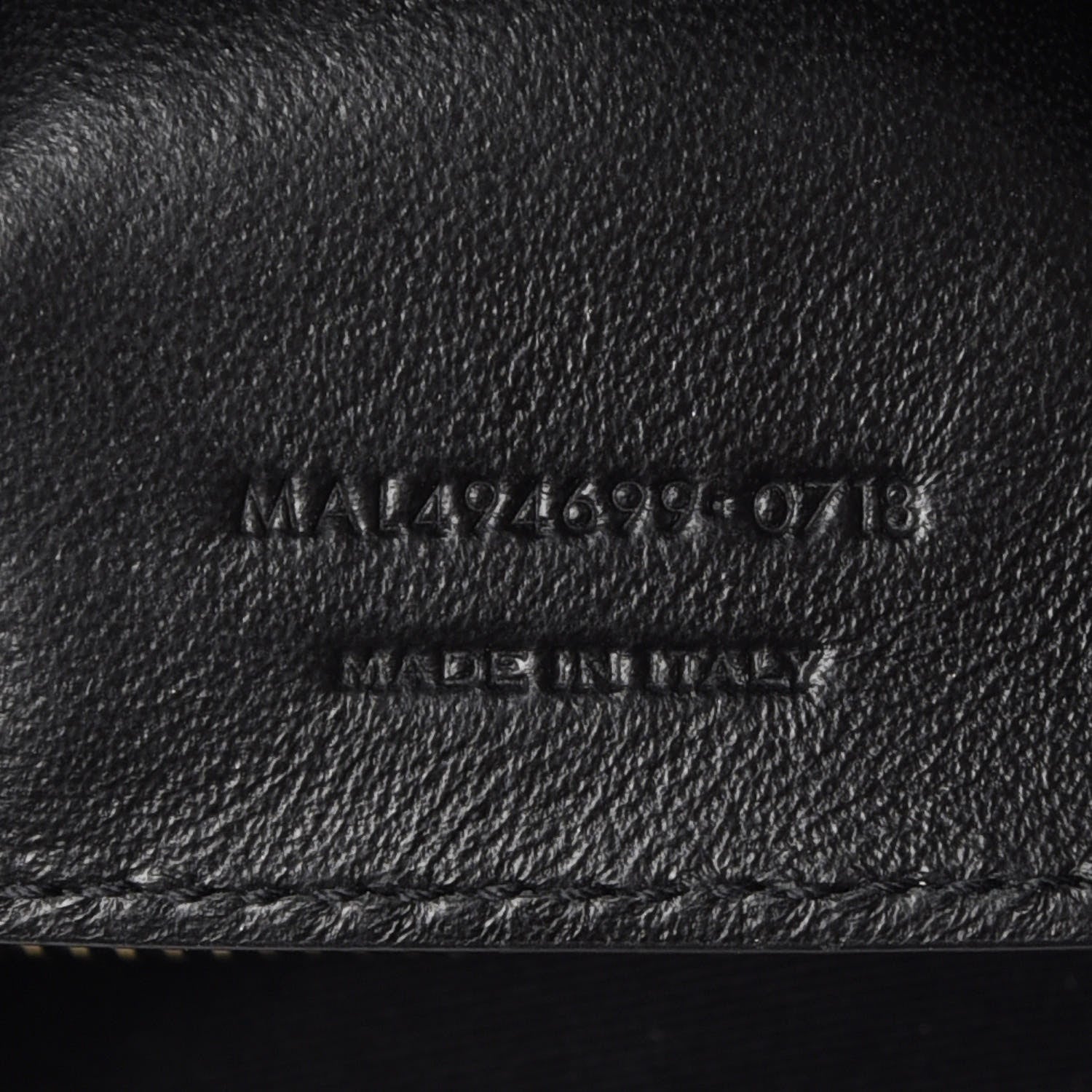 Saint Laurent Calfskin Y Quilted Monogram Small Loulou Chain Satchel Black 10 of 11