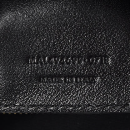 Saint Laurent Calfskin Y Quilted Monogram Small Loulou Chain Satchel Black 10 of 11