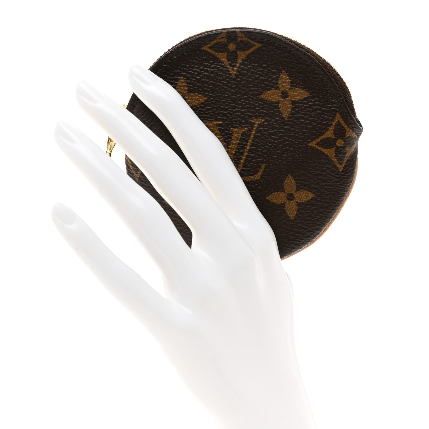 Louis Vuitton Monogram Round Coin Purse 2 of 6