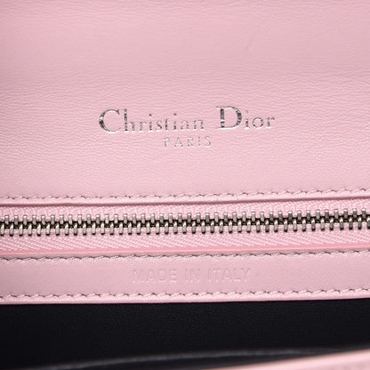 Christian Dior Patent Micro-Cannage Small Diorama Flap Bag Rose 6 of 8