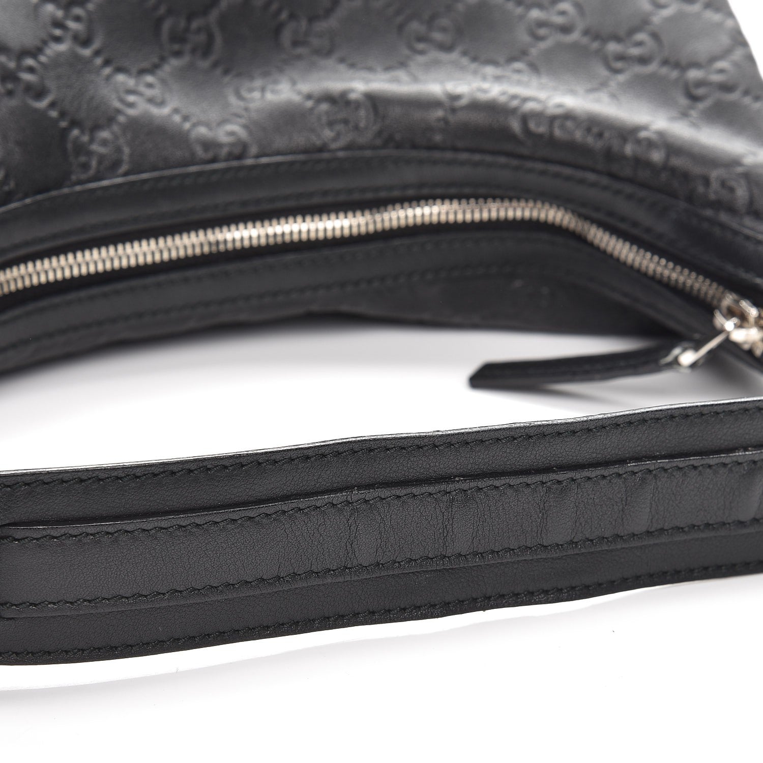 Gucci Guccissima Medium GG Twins Hobo Black 8 of 10