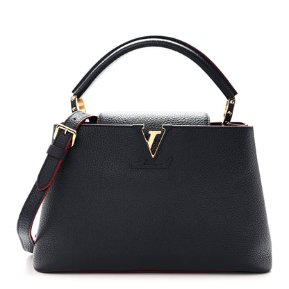 Louis Vuitton Taurillon Capucines PM Marine Rouge 1 of 9