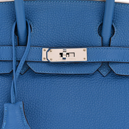 Hermes Togo BIRKIN 30 Mykonos 8 of 14