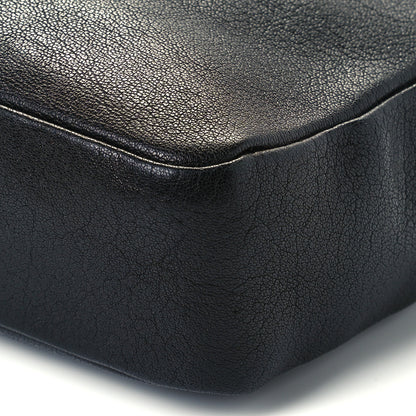 Saint Laurent Calfskin Monogram Embossed Small Lou Camera Bag Black 10 of 10