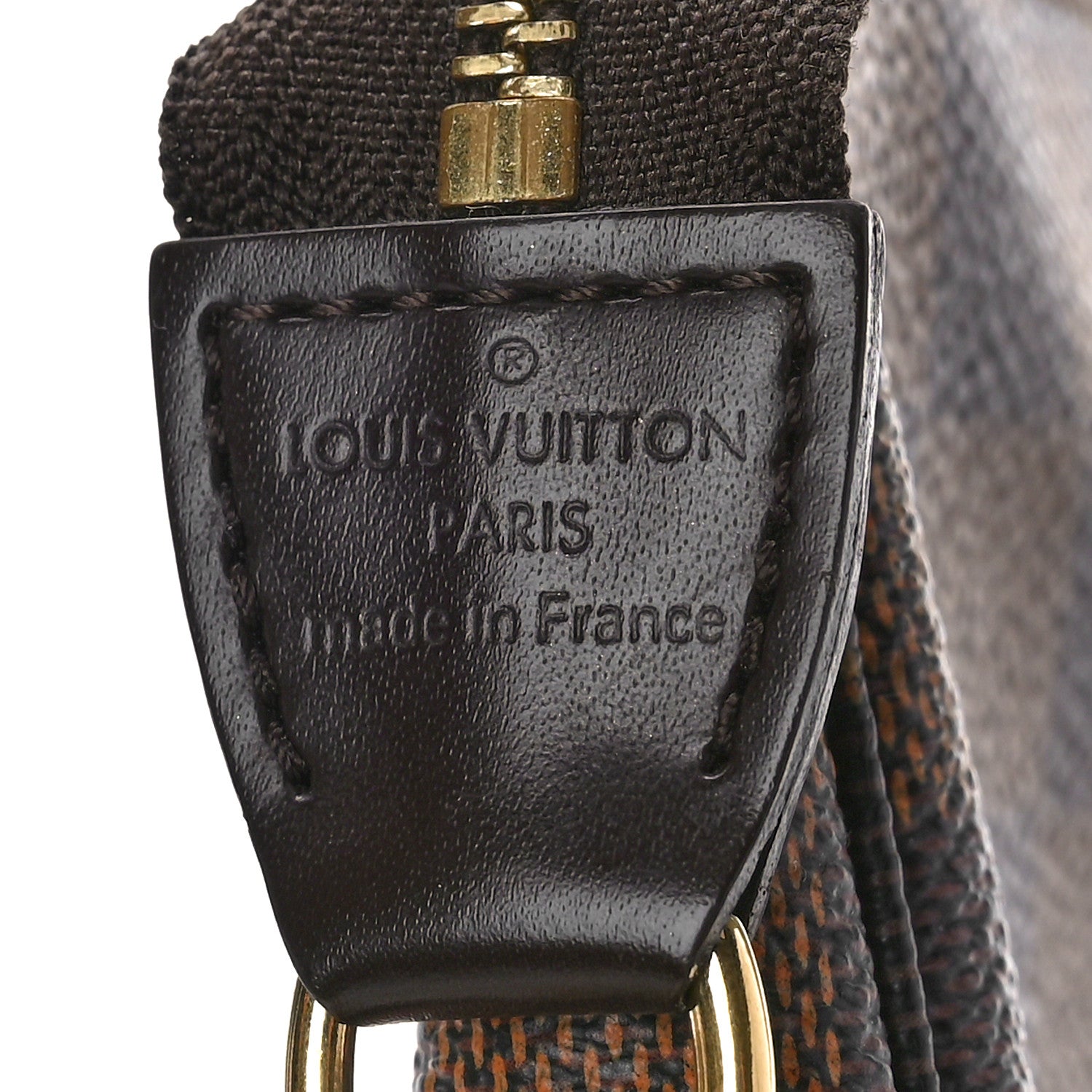 Louis Vuitton Damier Ebene Mini Pochette Accessories 7 of 9