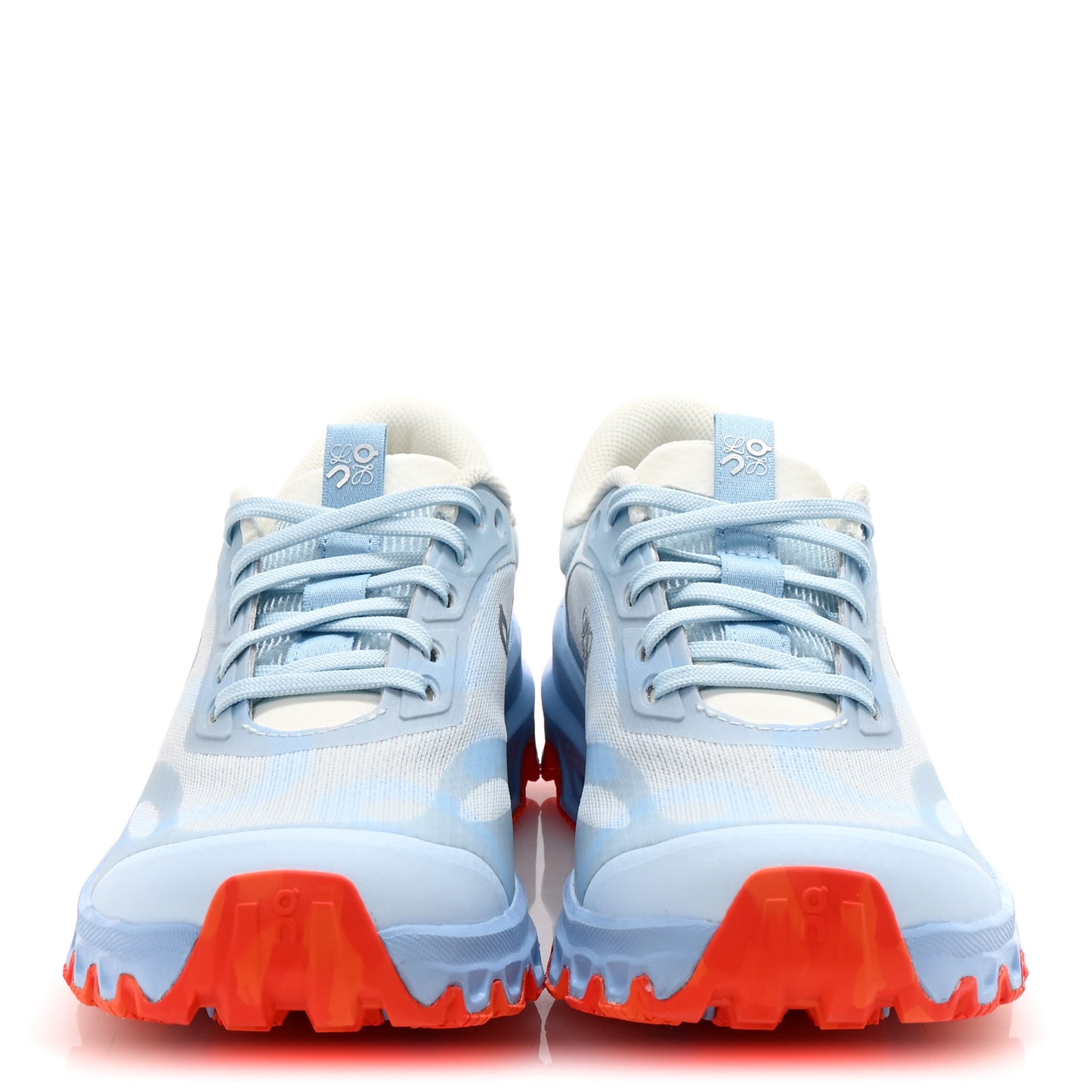 X ON Canvas Mesh Womens Cloudventure 2.0 Sneakers 38 Blue Red White